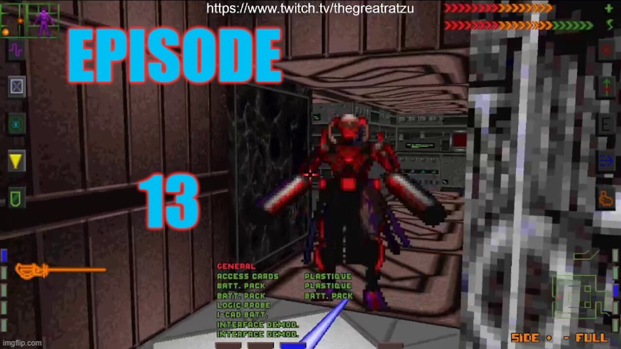 Chatzu Plays System Shock (1994) Episode 13 - No Diego No