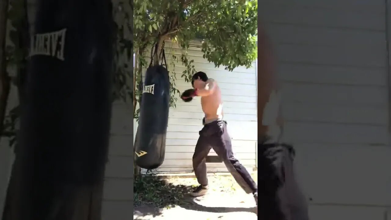 I want to box so bad