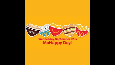 Get in the #McHappyDay spirit!