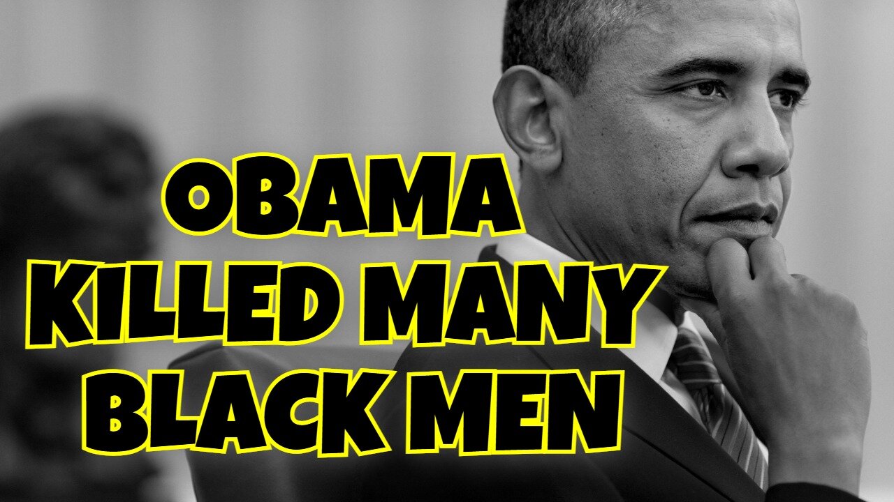 BREAKING NEWS OBAMA KILLED MANY BLACK MEN