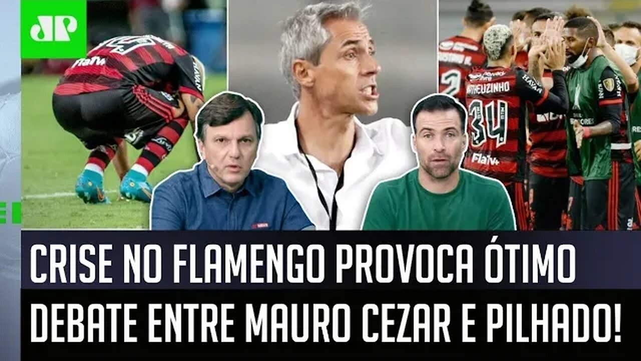 "O FRACASSO do Paulo Sousa INTERESSA A MUITA GENTE!" Mauro Cezar e Pilhado DEBATEM CRISE no Flamengo