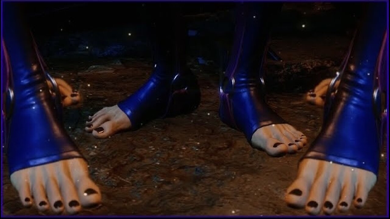 Pictures of Juri's Feet ( SF6 ) 18+