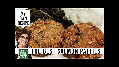 Fried Salmon Patties - Canned Salmon