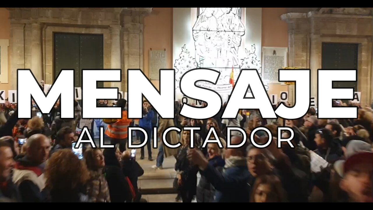 MENSAJE AL DICTADOR