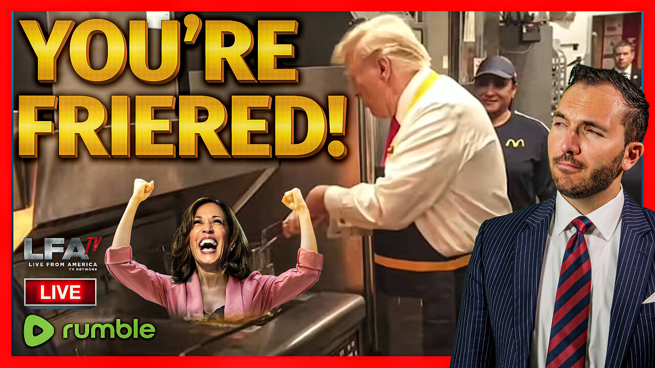 THE INSIDE STORY OF TRUMP’S MCDONALDS VISIT! | MIKE CRISPI UNAFRAID 10.21.24 10AM EST