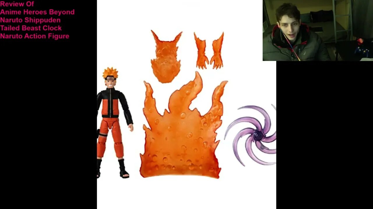 Anime Heroes Beyond Naruto Shippuden Tailed Beast Cloak Naruto Action Figure Review