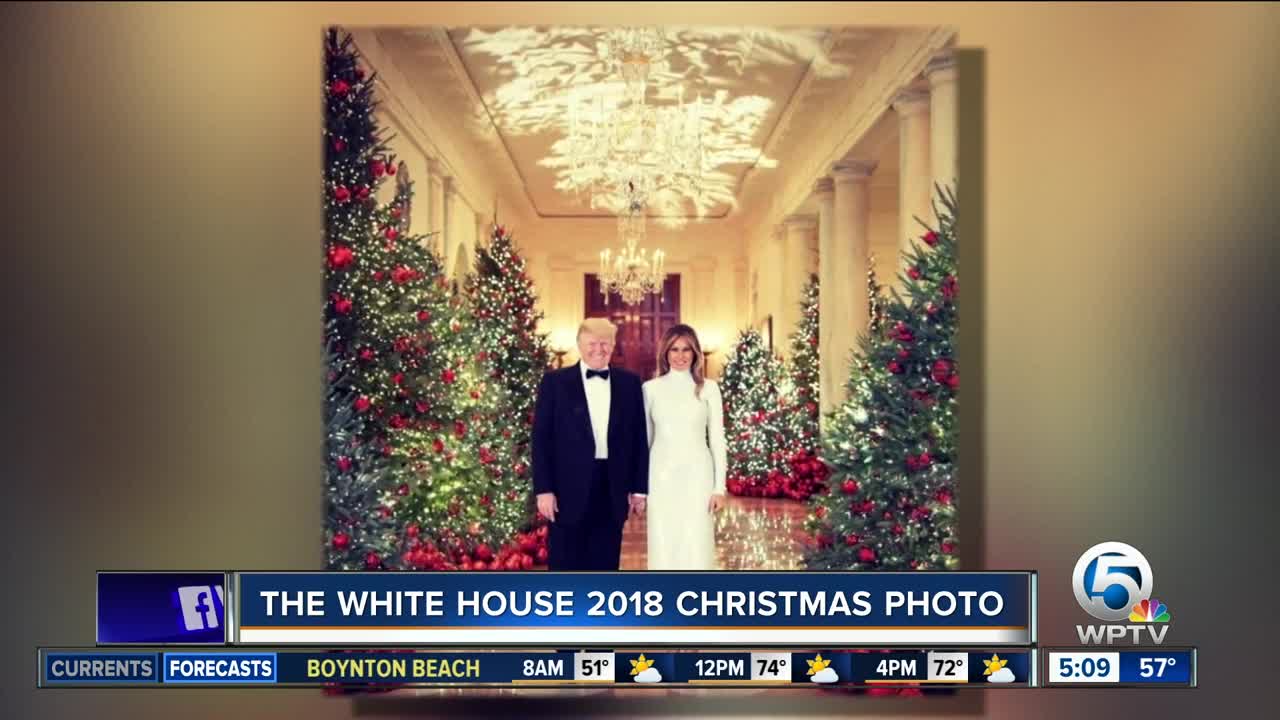 President Trump and Melania release 2018 White House Christmas photo