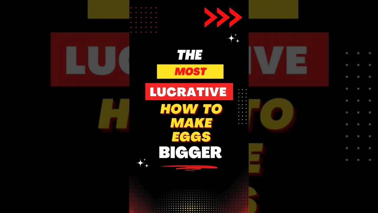 How to Make Eggs Bigger 🥚 #shorts #Shorts #Viral video