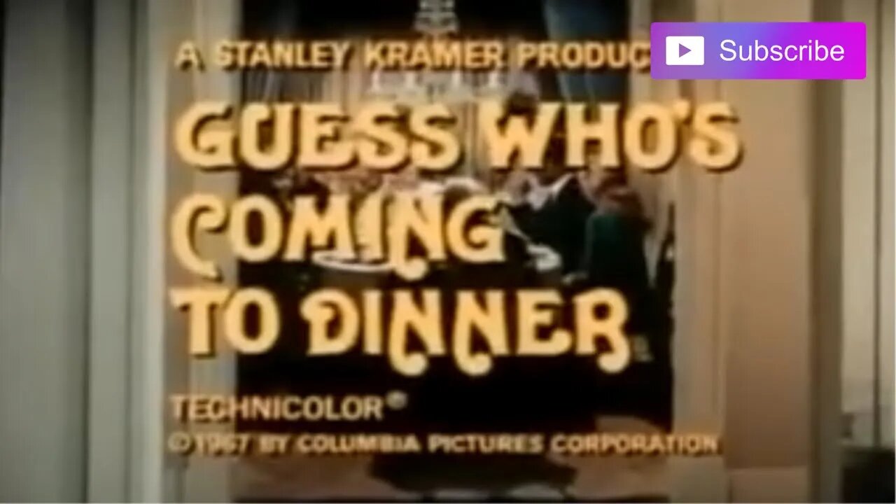 GUESS WHO'S COMING TO DINNER? (1967) Trailer [#guesswhoscomingtodinnertrailer]