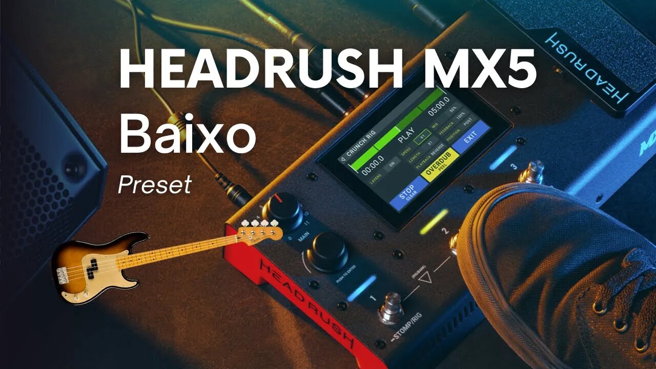 Headrush MX5 - Bass Preset