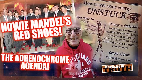 THE ADRENOAGENDA! HOWIE MANDEL'S RED SHOES! TRUMP RALLY NOTES! ARE YOU STUCK?!