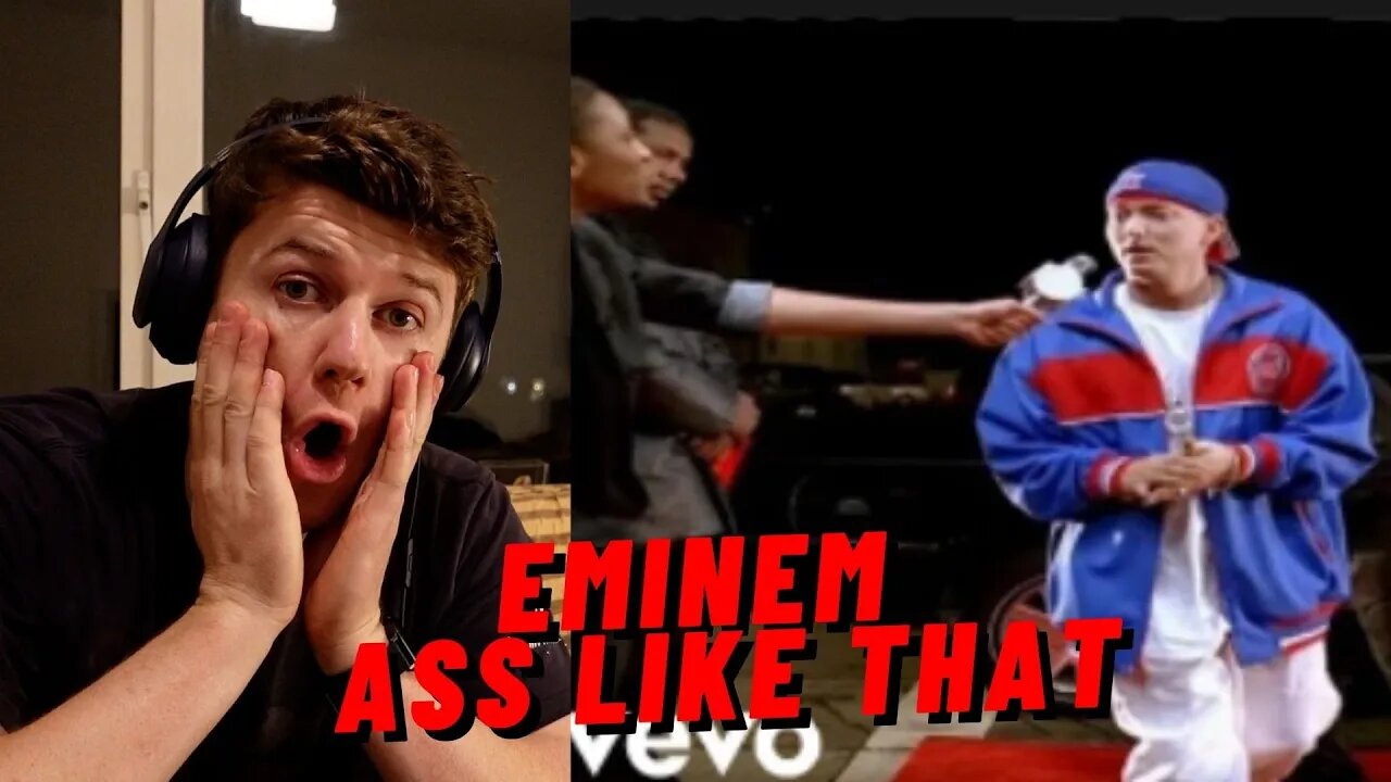 FIRST TIME WATCHING EMINEM - ASS LIKE THAT(SUPER CLEAN VERSION)((REACTION!!))