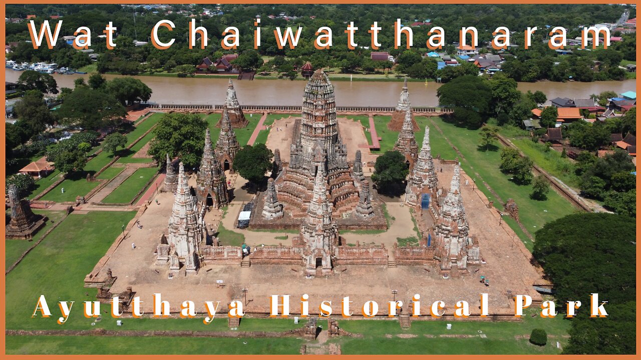 Wat Chaiwatthanaram วัดไชยวัฒนาราม - Khmer Style Temple Built in 1630 - Ayutthaya Thailand 2024