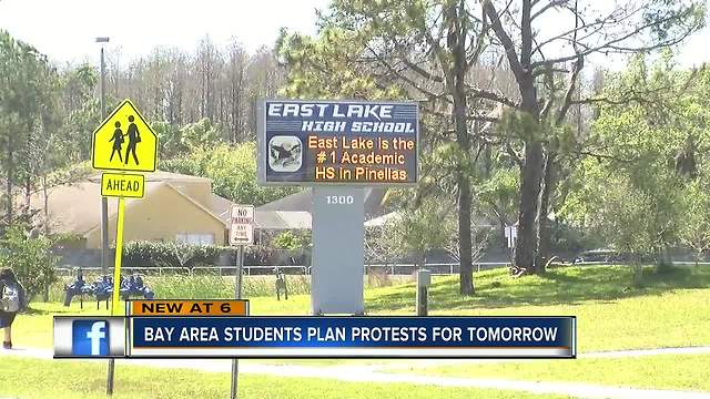 Tampa Bay area students to take part in national walkout remembering Parkland shooting victims