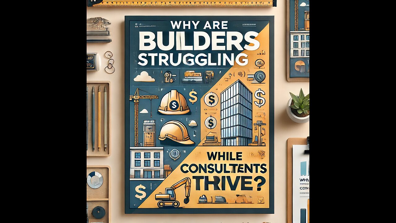 Why Are Builders Struggling While Consultants Thrive? 🤔💰