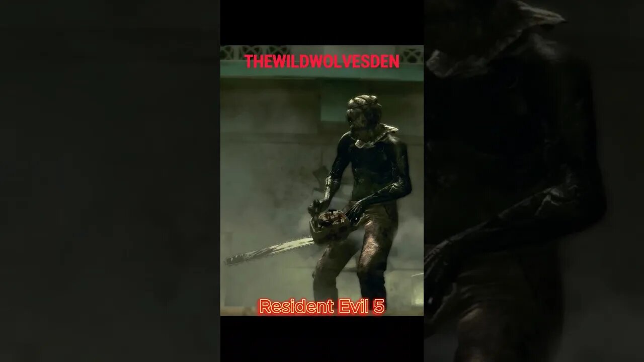 chainsaw freak 😱#shorts #subscribe #residentevil #trending #google