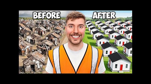 I Built 100 Houses And Gave Them Away!