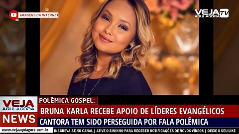 APÓS FALA DE BRUNA KARLA QUE GEROU POLÊMICA, PASTORES SAEM EM DEFESA DA CANTORA