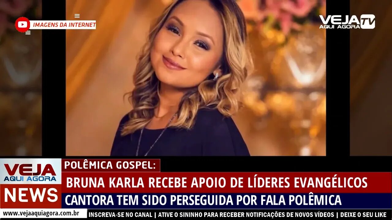 APÓS FALA DE BRUNA KARLA QUE GEROU POLÊMICA, PASTORES SAEM EM DEFESA DA CANTORA