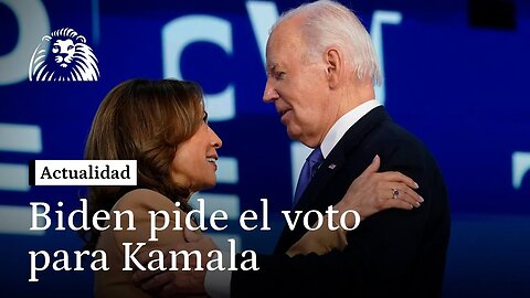 Joe Biden pide el voto de Kamala Harris en la Convención Nacional Demócrata