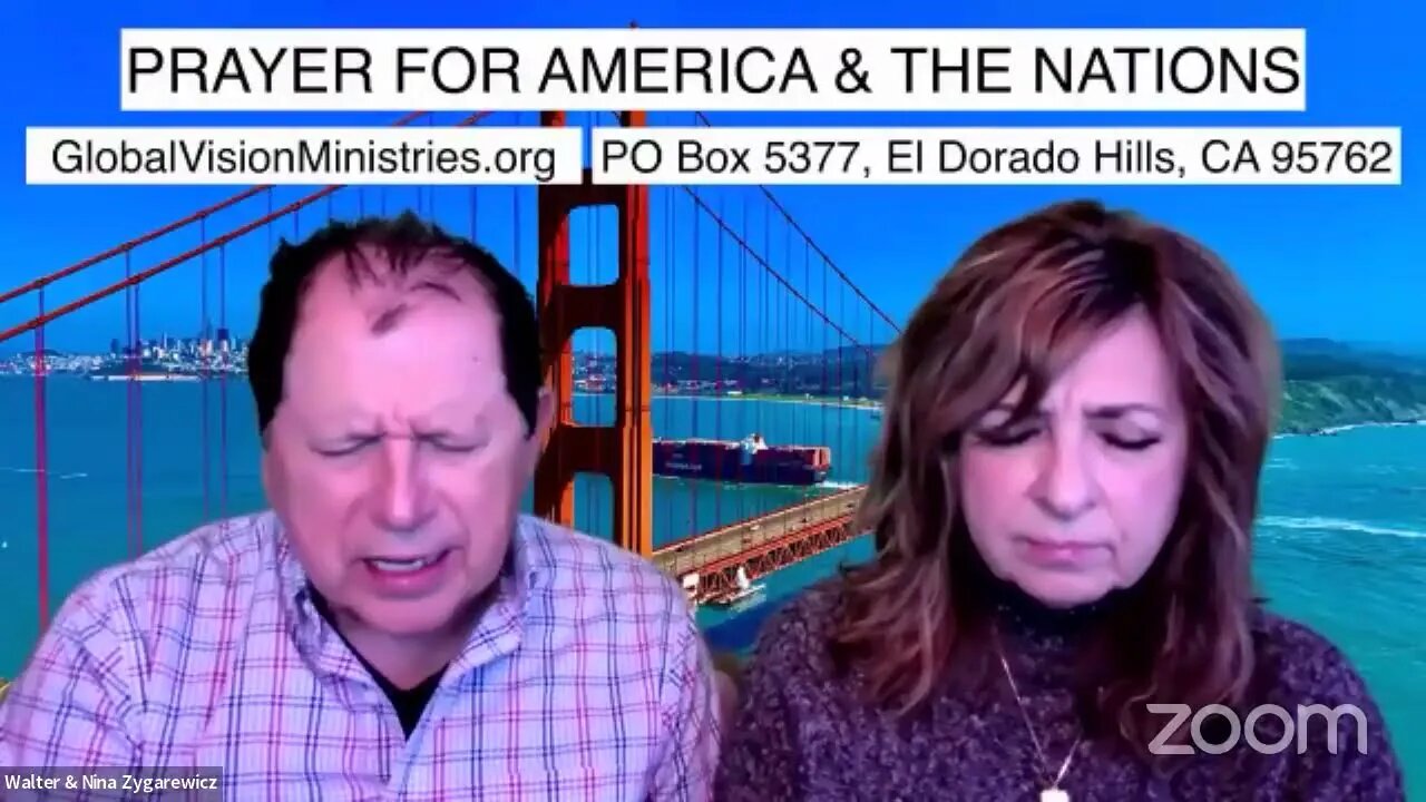 PRAYER FOR AMERICA & THE NATIONS Live with Walter Zygarewicz
