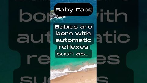 Babies are born with automatic reflexes such as... #shorts