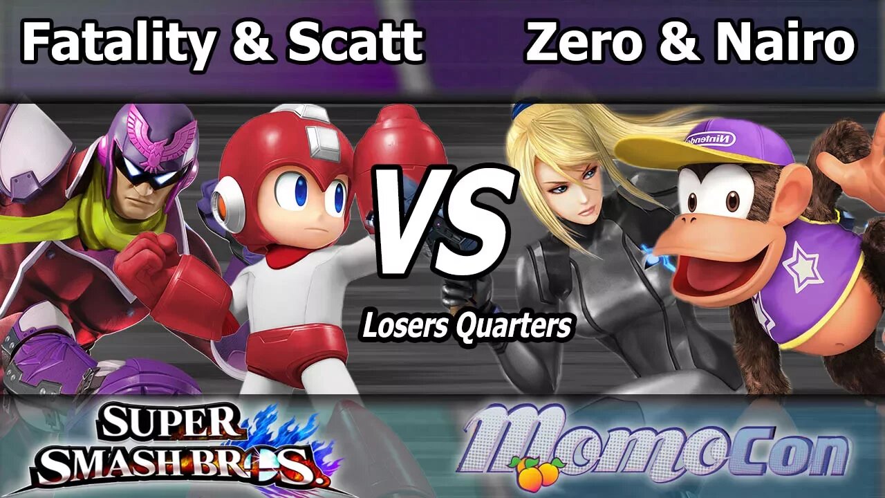 YP|Fatality & MVG|Scatt vs. TSM|Zero & NRG|Nairo - Wii U Doubles Losers Quarters - Momocon 2017