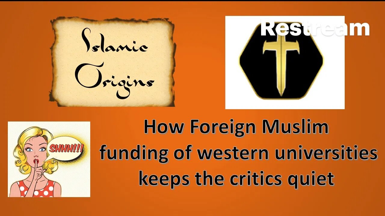 How Foreign Muslim funding of western universities keeps the critics quiet: with @LloydDeJongh