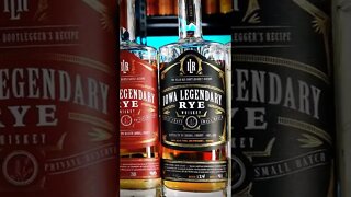 Iowa Legendary Rye Black Label #whiskey #shorts