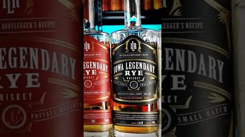 Iowa Legendary Rye Black Label #whiskey #shorts