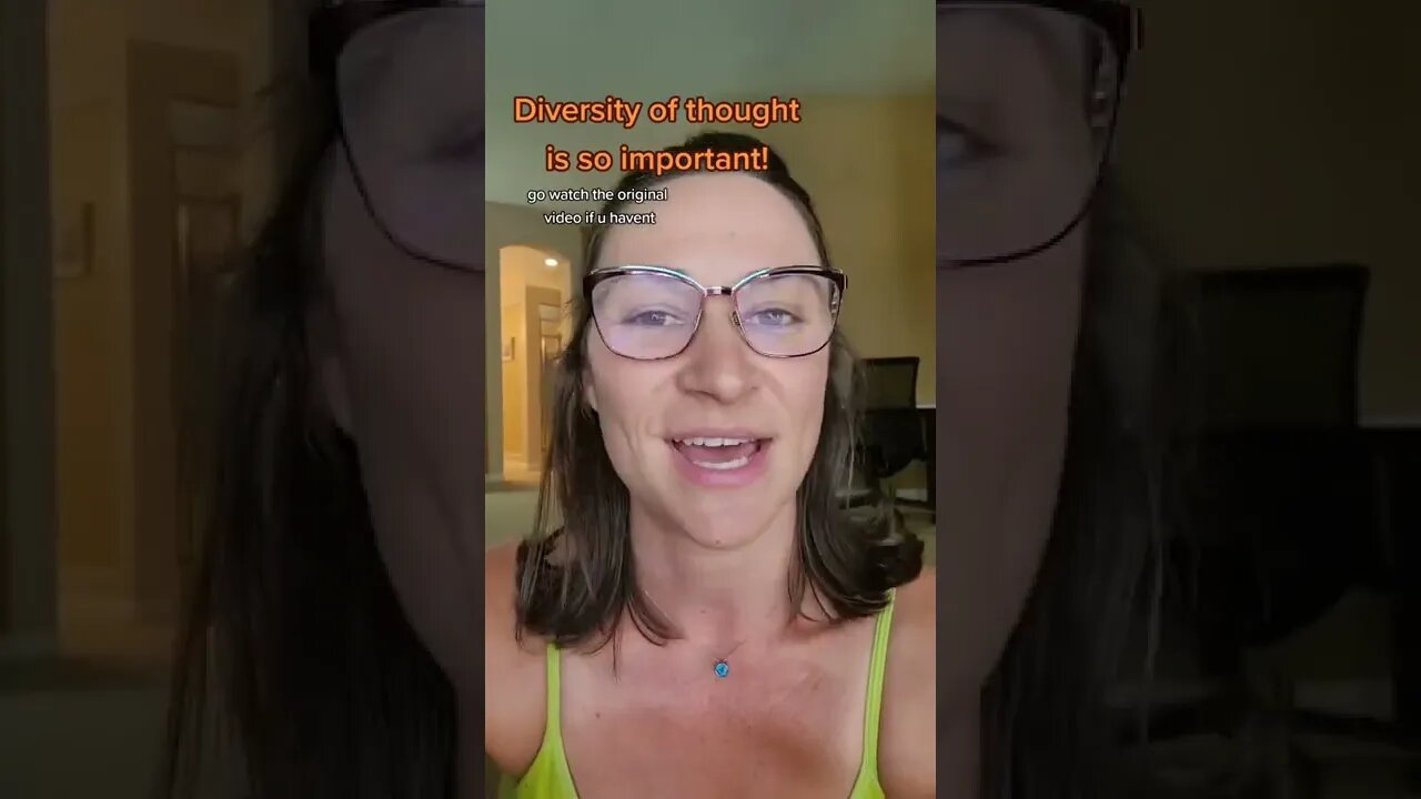 Diversity of thought is so important