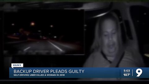 Backup driver pleads guilty