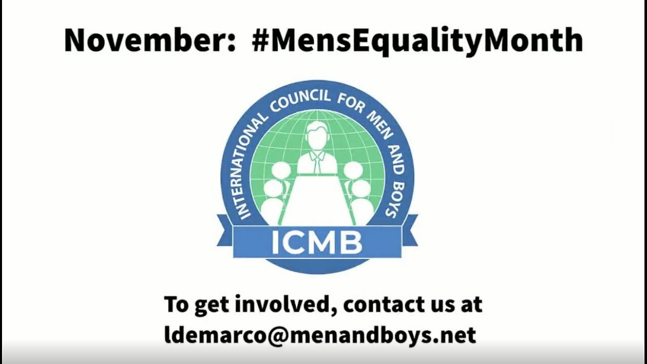 Men’s Equality Month — November, 2024