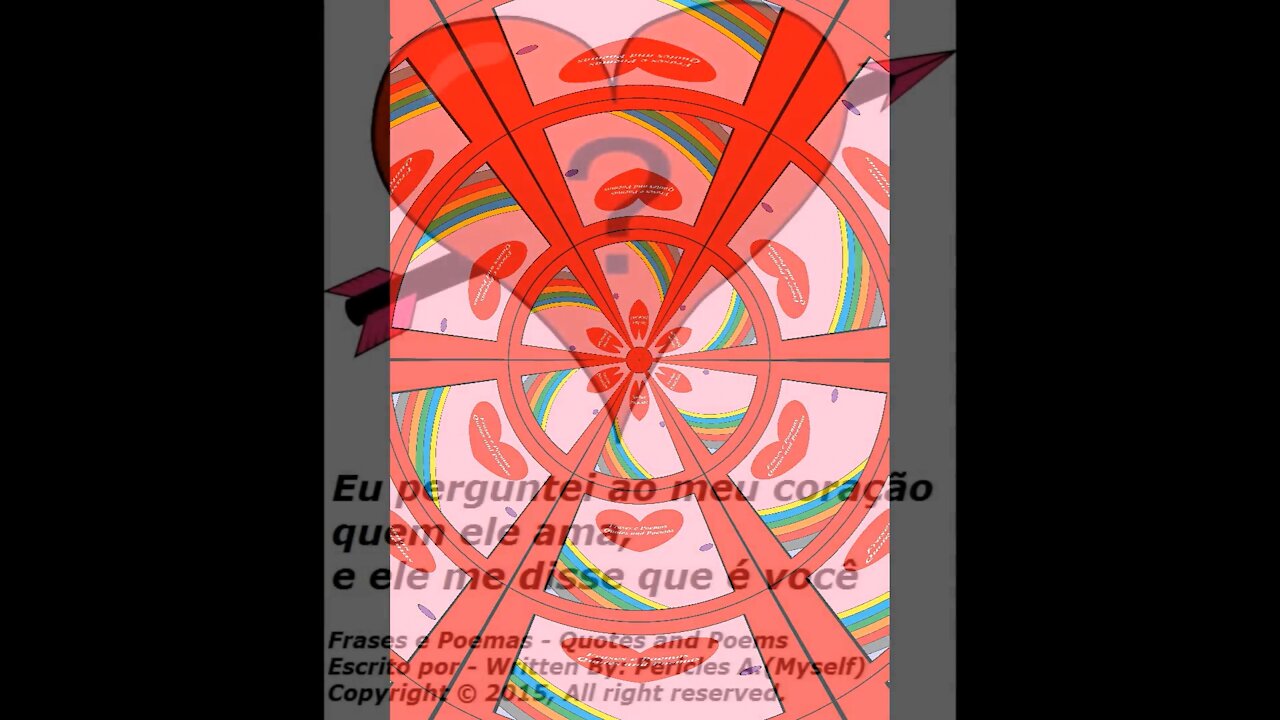 Perguntei meu coração quem ele ama [Frases e Poemas]