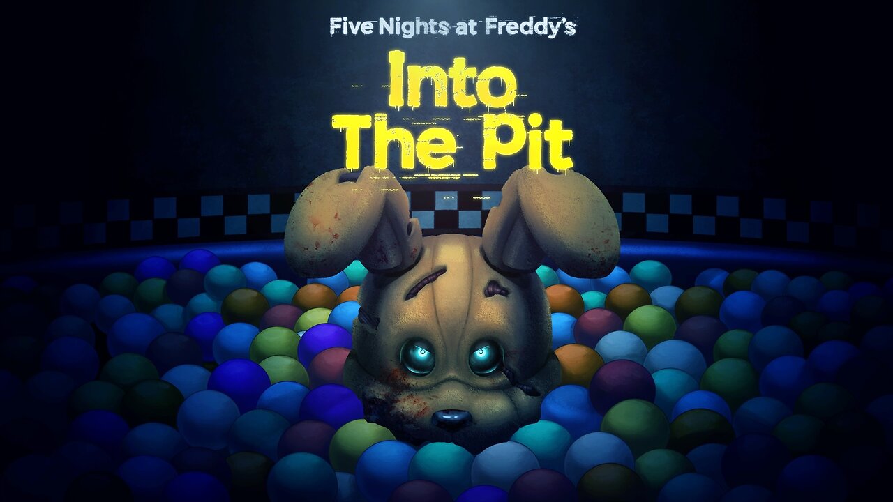 Playing some Five Nights at Freddy's Into The Pit. I made Bonnie mad.