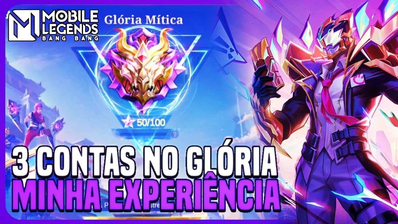 PEGUEI GLÓRIA EM 3 CONTAS!! MINHA EXPERIÊNCIA COM A SEASON 29 | MLBB