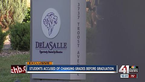 DeLaSalle students accused of altering grades, some denied graduation