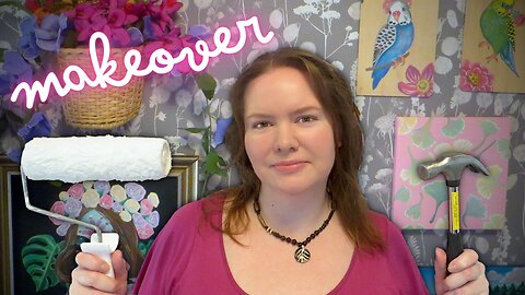 Art Room & Filming Space Gallery Wall Makeover