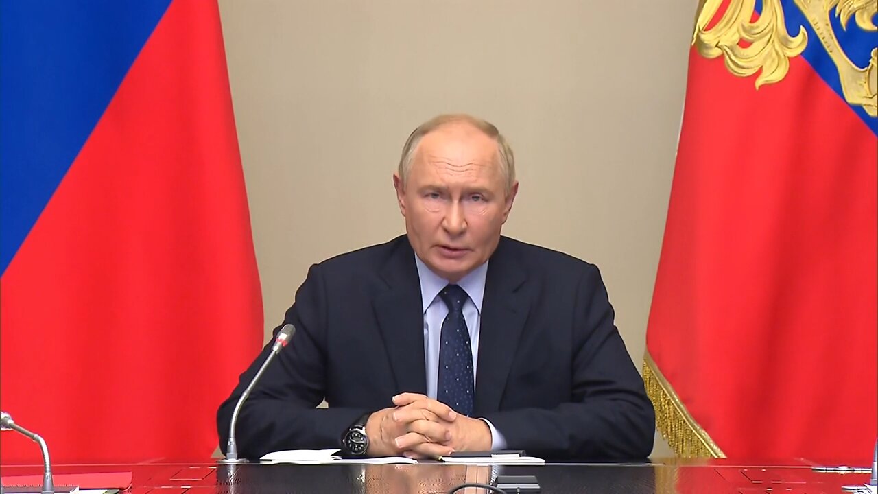 Vladimir Putin - Meeting with heads of law enforcement agencies (Situation in the Kursk region)