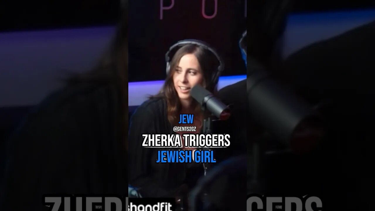 💥Zherka TRIGGERS Jewish Girl 😂 She Said This 💀@JonZherka @FreshFitMiami #shorts