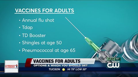 Consumer Reports: Vaccinations for adults