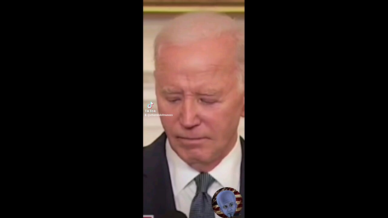 When I hear that Joe Biden had no involvement.
