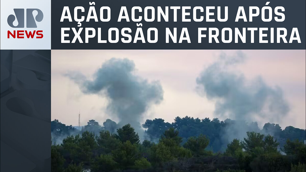 Exército de Israel bombardeia região sul do Líbano