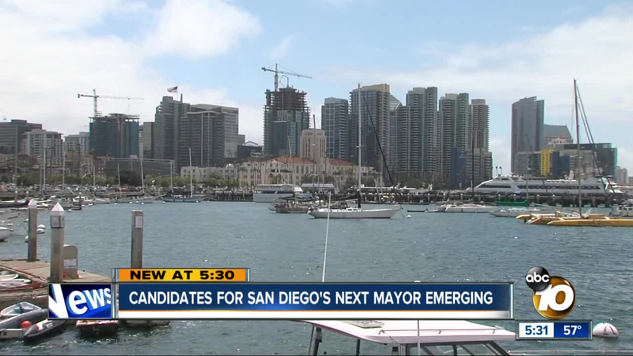 Candidates for San Diego mayor beginning to emerge