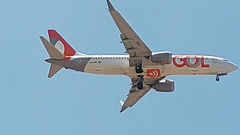 Boeing 737 MAX 8 PS-GRG coming from Rio de Janeiro to Fortaleza