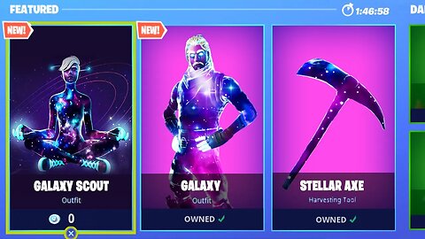 *NEW* FORTNITE ITEM SHOP COUNTDOWN! NEW GALAXY SKIN IN FORTNITE! (FORTNITE ITEM SHOP LIVE)