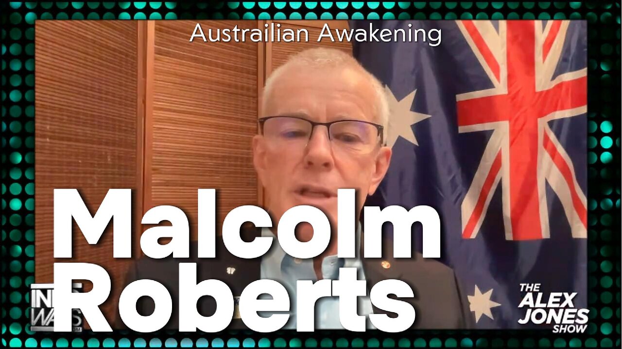 Malcolm Roberts - Based Australian Fighting the New World Order