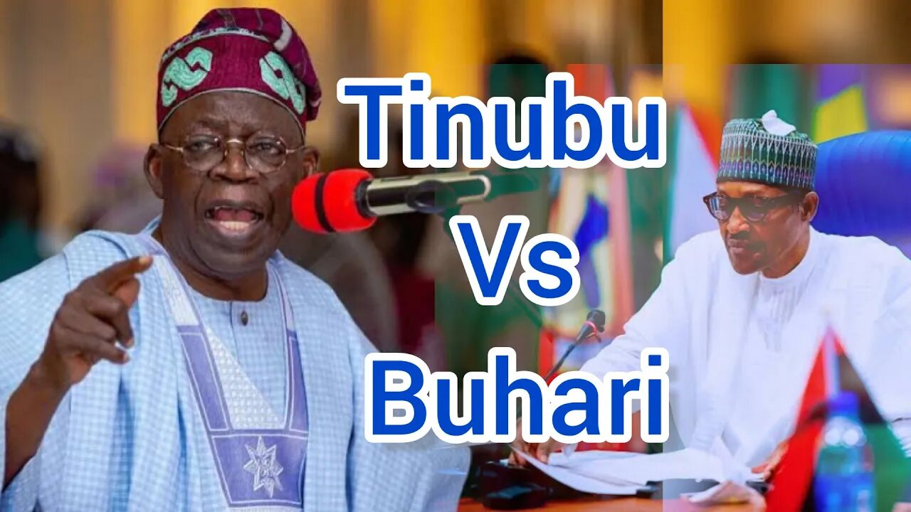 President Tinubu Attack his predecessor Buhari #buhari #tinubu