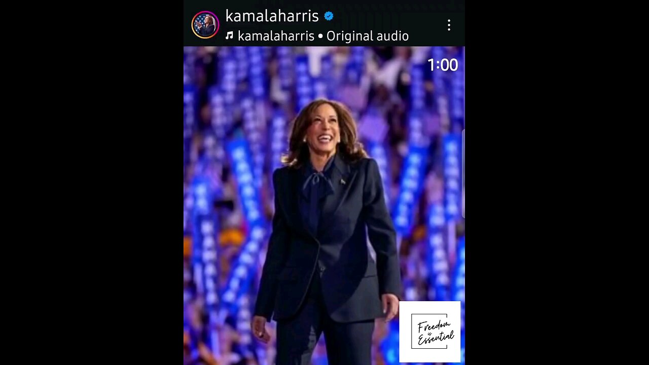 Kamala's Instagram feed