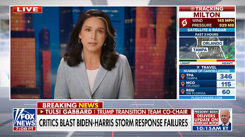 Tulsi Gabbard: FEMA Is More Focused On Bureaucracy Than Helping Impacted Americans